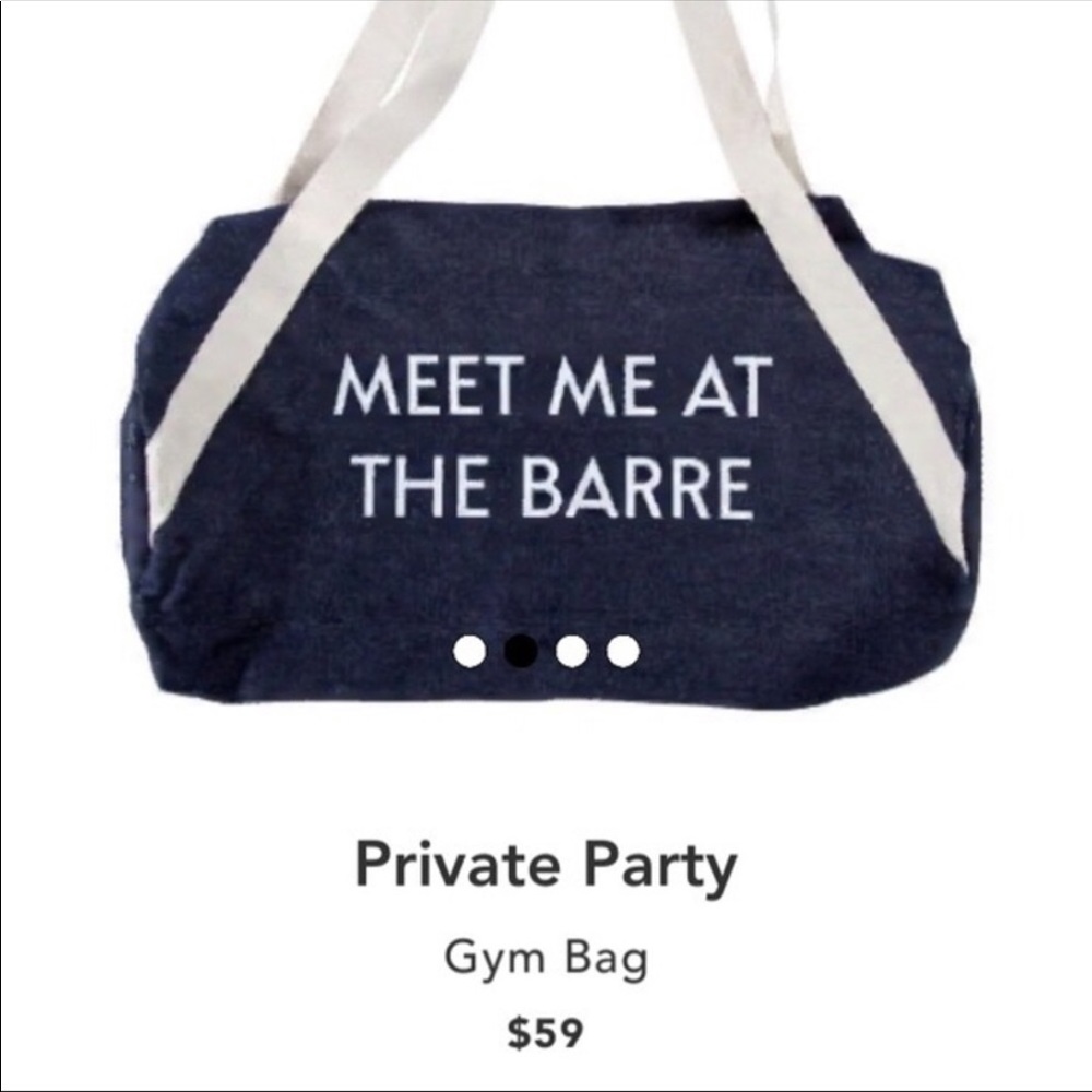 New Private Party “MEET ME AT THE NARRE” bag